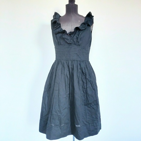 Ralph Lauren Dresses & Skirts - Ralph Lauren Ruffle Neckline Cinch Waist Dress 4